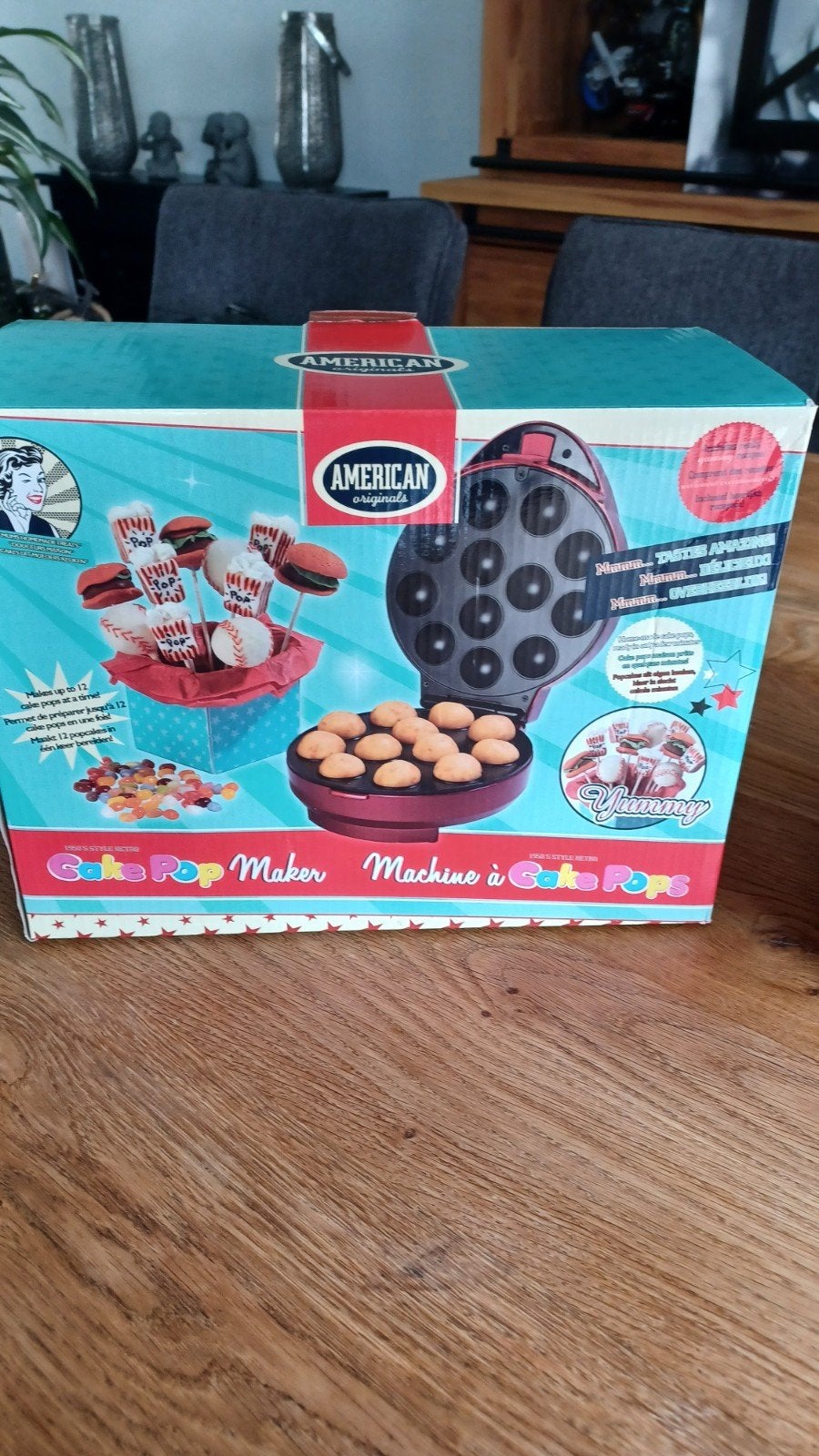 American original cake pop maker, Ophalen of Verzenden, Zo goed als nieuw, Cupcakes, Bakvorm