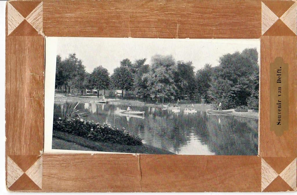 Delft - Souvnir van Delft, Verzenden, 1920 tot 1940, Gelopen, Zuid-Holland