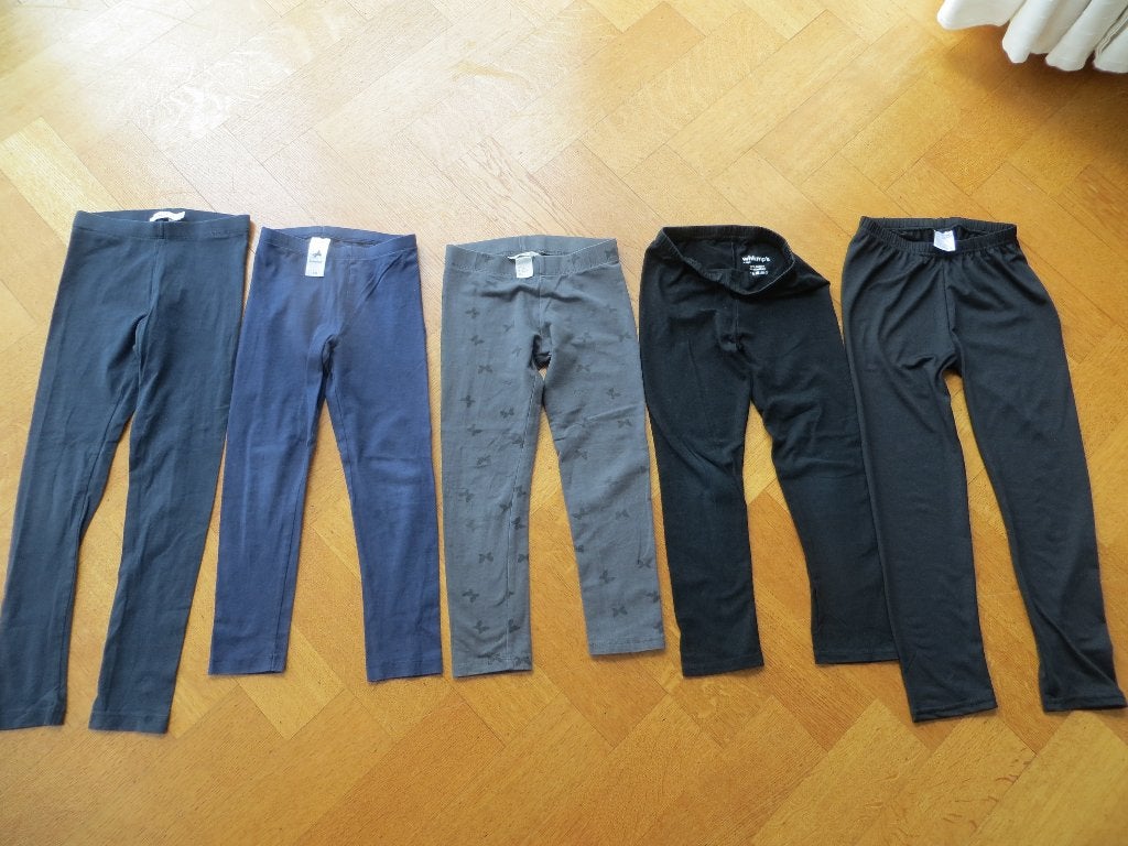 5 Leggings Name It H&M, Wehkamp Palomino Zwart Blauw 116/122, Broek, Meisje, Ophalen of Verzenden, Zo goed als nieuw