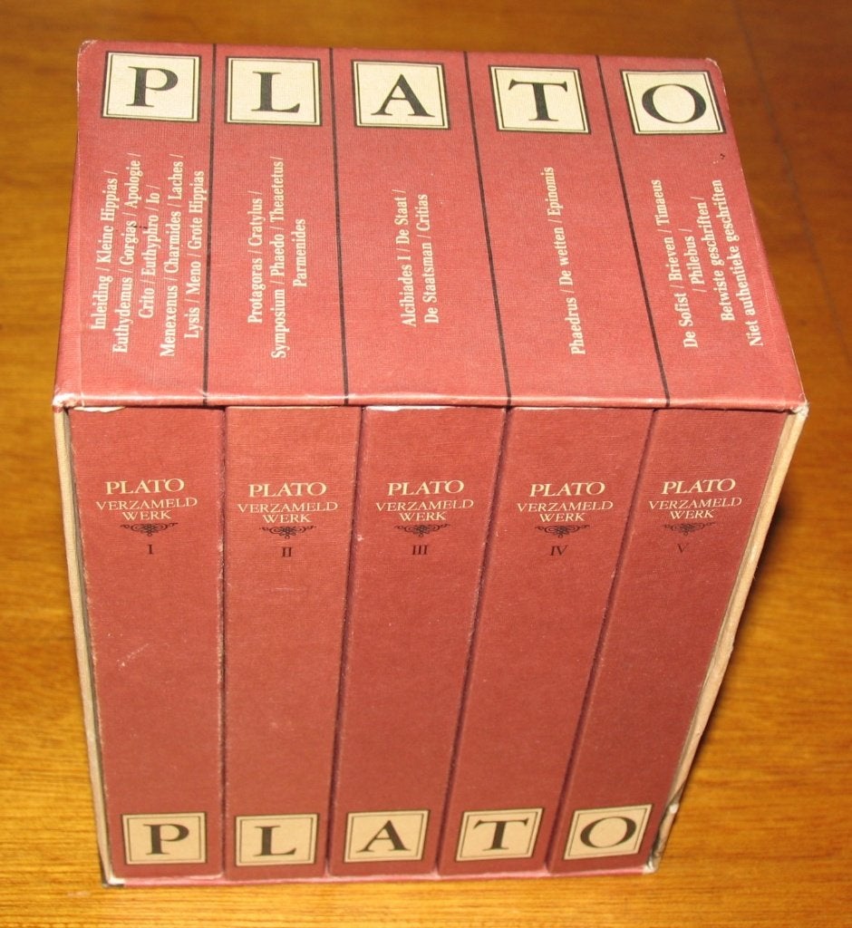 PLATO - Verzameld Werk  (5 delen in Box), Ophalen of Verzenden, Gelezen