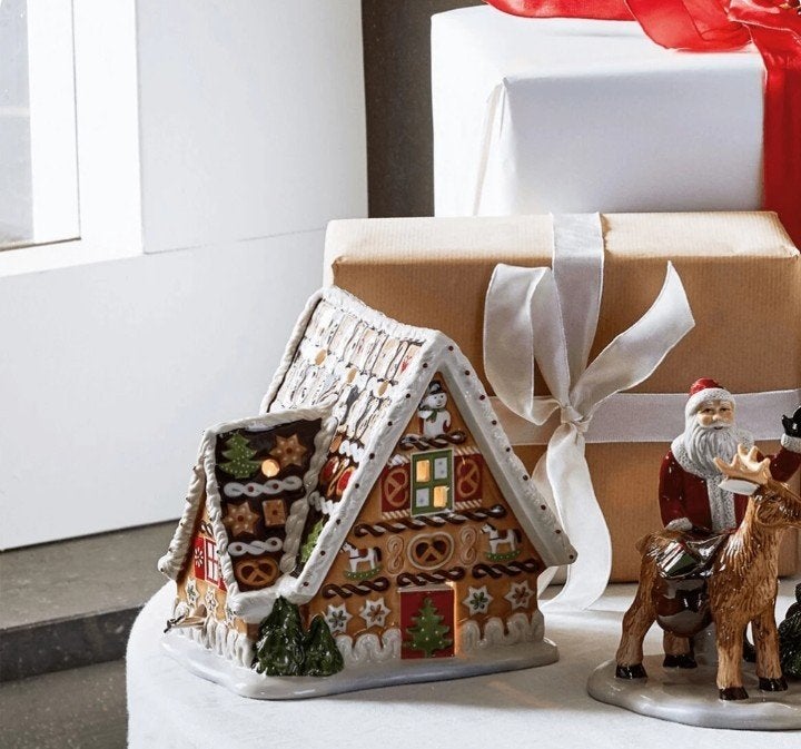 Porseleinen gingerbread huis van Villeroy & Boch., Ophalen of Verzenden, Zo goed als nieuw