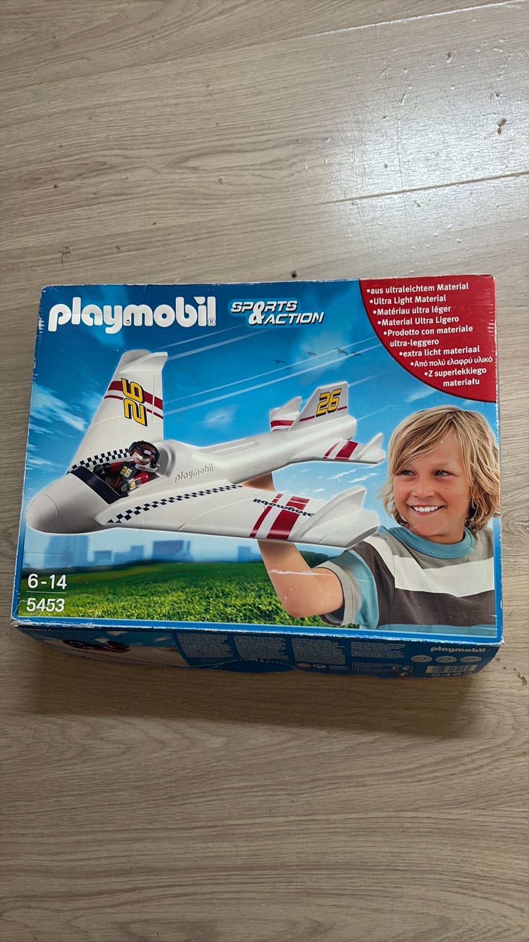 Playmobil 5453 zweefvliegtuig, Ophalen of Verzenden, Gebruikt