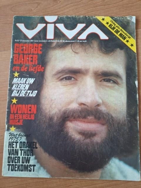 Viva 1974 George Baker Geraldine Chaplin Mode, Verzenden, 1960 tot 1980, Nederland, Tijdschrift