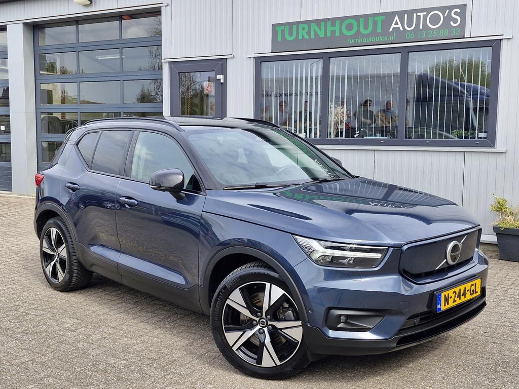 Volvo XC40 Recharge TWIN Pro ultim. FULL OPTION panodak | el, Auto's, Met garantie (alle), 425 min, Vierwielaandrijving, 408 pk