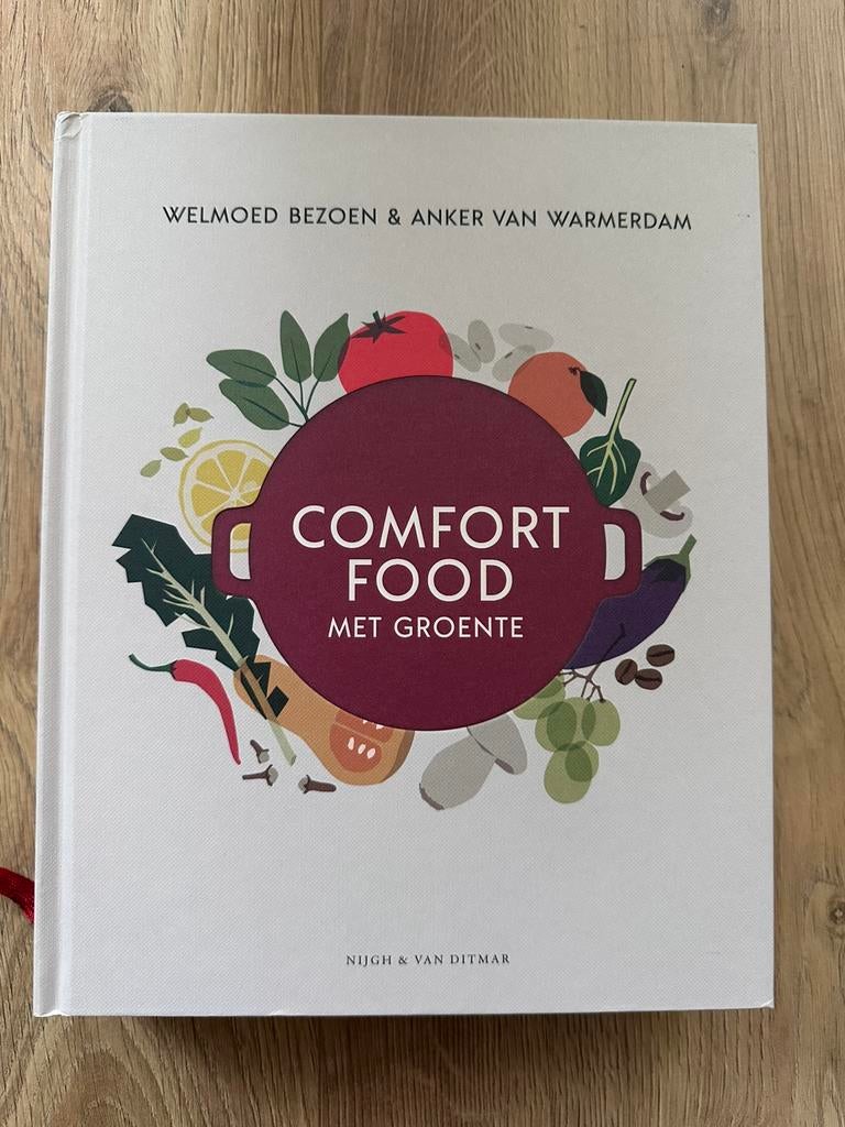 Welmoed Bezoen - Comfort food met groente, Boeken, Kookboeken, Ophalen of Verzenden, Zo goed als nieuw, Welmoed Bezoen; Anker van Warmerdam