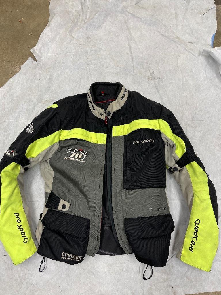 Hein Gericke jas, met Goretex en binnenvoering, mt 50, Motoren, Kleding | Motorkleding, Ophalen, Hein Gericke, Jas | textiel, Heren