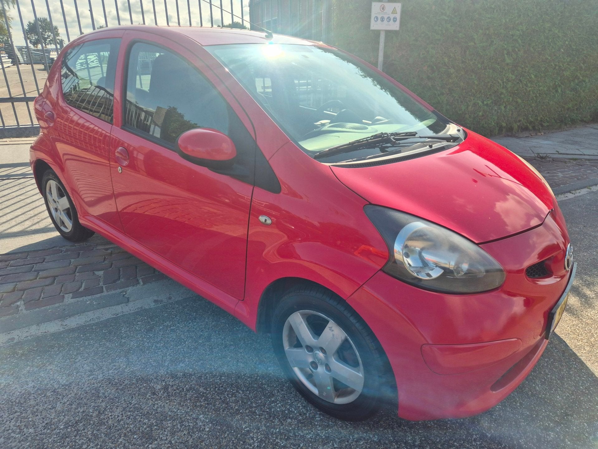 Toyota Aygo 1.0-12V + airco,elektrische ramen, Voorwielaandrijving, Dealer onderhouden, Stof, Gebruikt