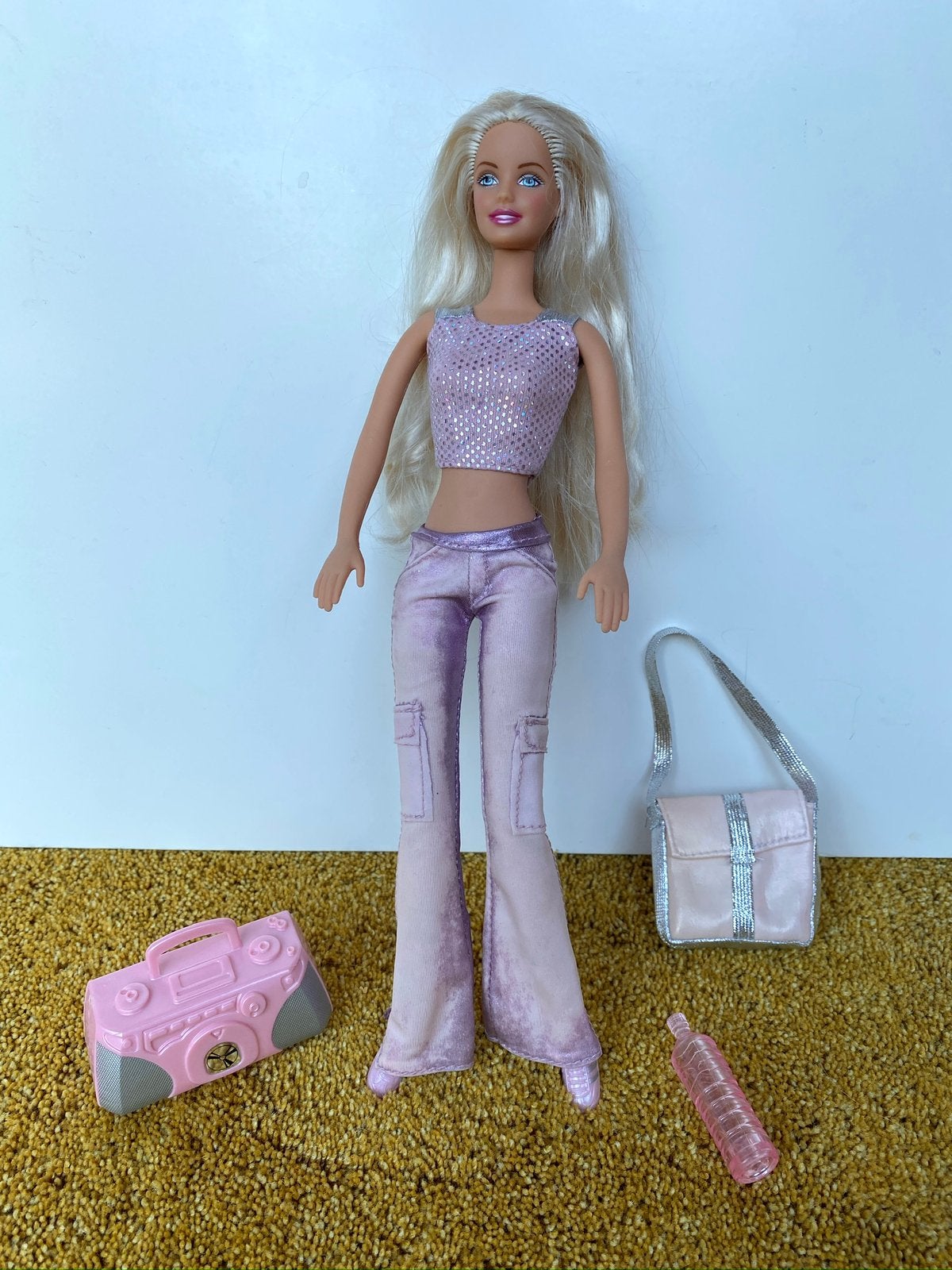 Barbie Flex ‘n Dance 2002, Ophalen of Verzenden, Zo goed als nieuw, Barbie