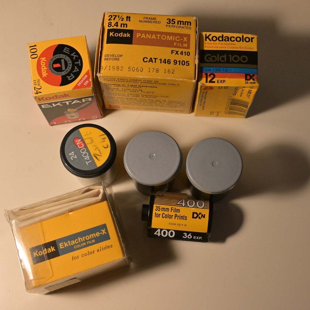 Kodak films, Ophalen of Verzenden, 35mm film