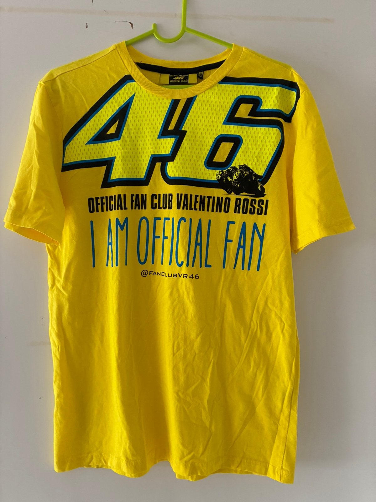 Origineel geel Valentino Rossi Fan Club T-shirt maat S., Ophalen of Verzenden, Nieuw zonder kaartje, Dames, Overige typen