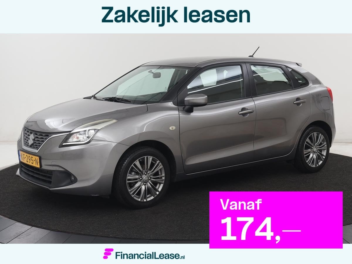 Suzuki Baleno 1.2 Exclusive | 77.500km NAP | Stoelverwarming, Voorwielaandrijving, Stof, Gebruikt, 4 cilinders