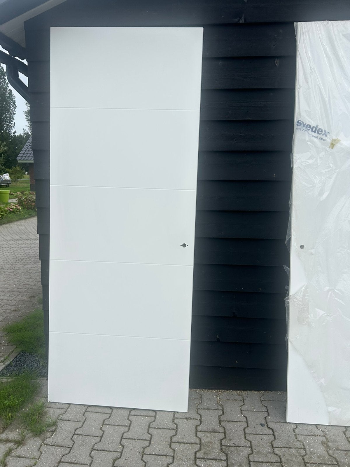 Svedex opdek lijndeur, Doe-het-zelf en Verbouw, Ophalen, 80 tot 100 cm, 215 cm of meer, Binnendeur