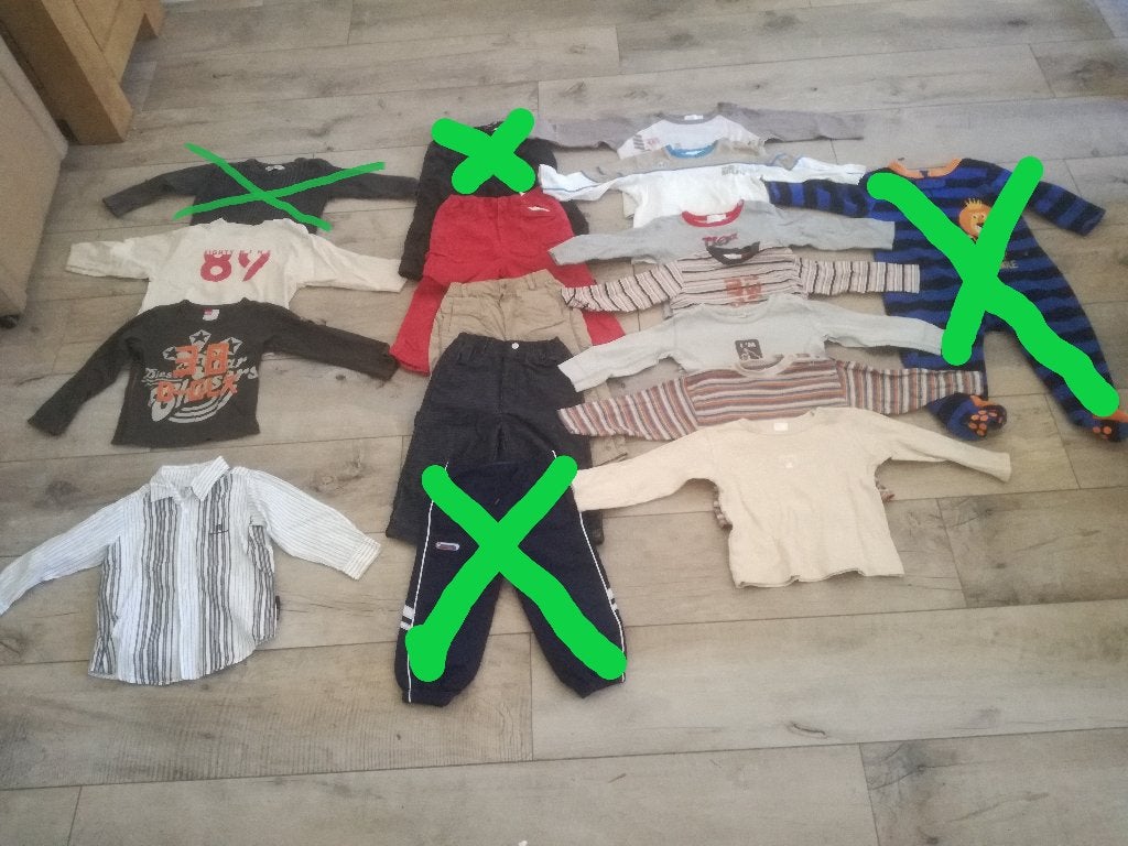 Kleding pakket bundel herfst-winter maat 86 jongen., Ophalen of Verzenden, Gebruikt, Maat 86