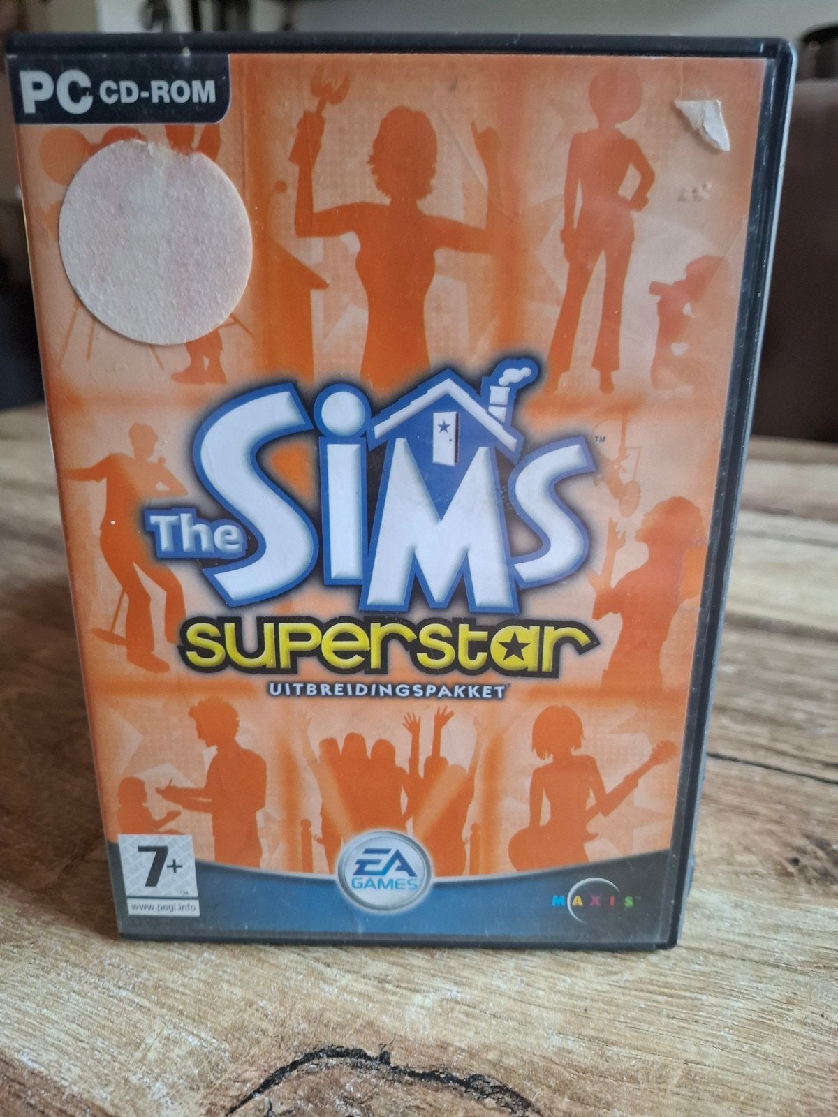 The Sims Superstar Uitbreidingspakket PC CD-ROM, Gebruikt, 1 speler, Ophalen of Verzenden, Vanaf 7 jaar