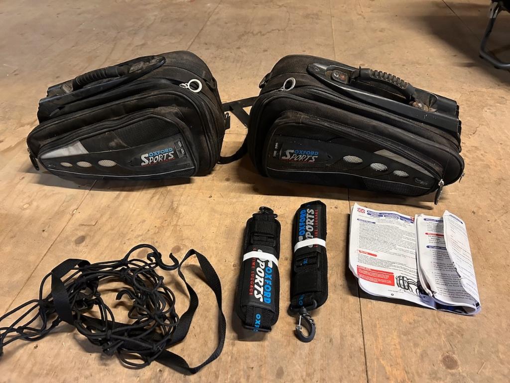 Set motortassen sportief van Oxford, Motoren, Accessoires | Koffers en Tassen, Gebruikt, Ophalen of Verzenden