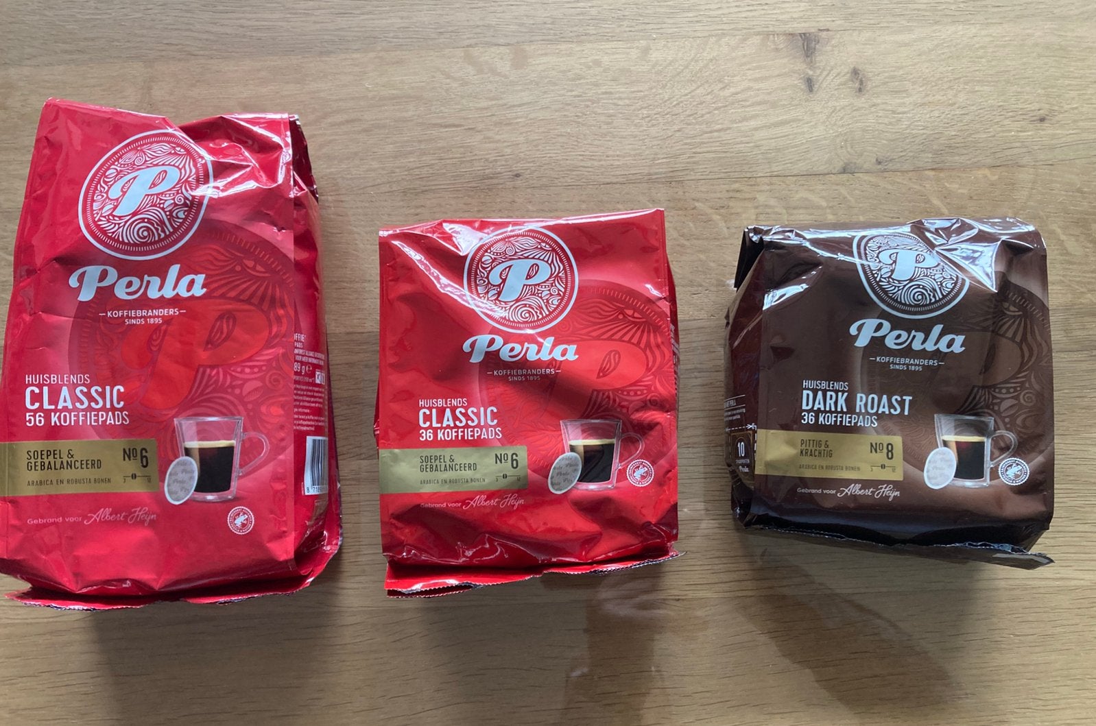 Koffiepads van Perla. Nieuw overbodig ivm nw bonenmachine, Diversen, Levensmiddelen, Ophalen of Verzenden