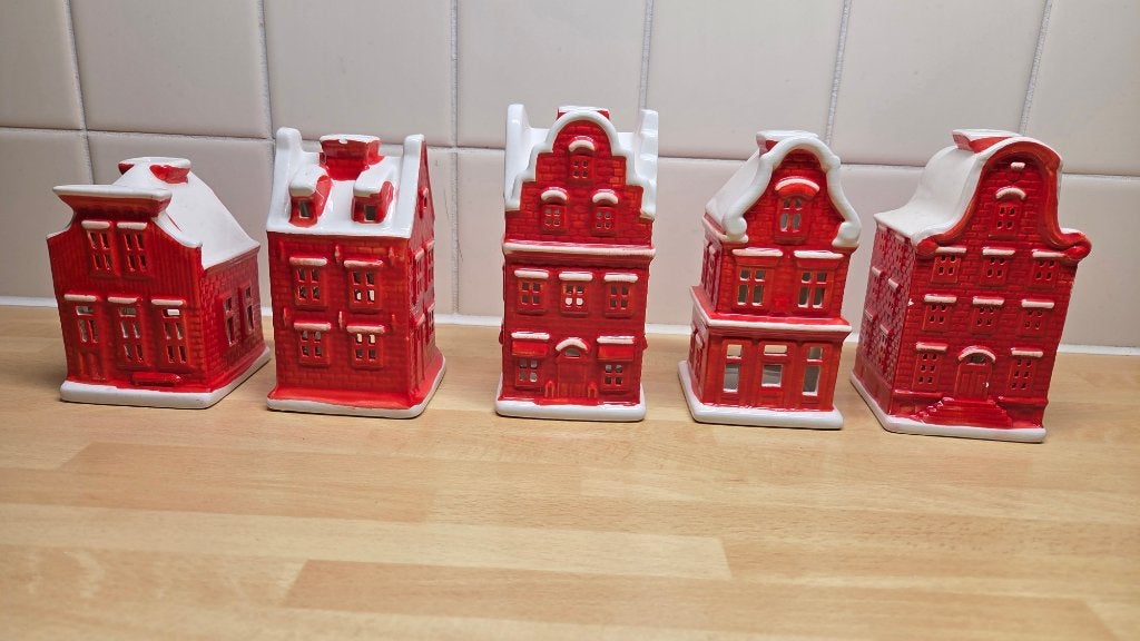 Postcode loterij huisjes 6 stuks (mag ook los), Ophalen of Verzenden, Zo goed als nieuw