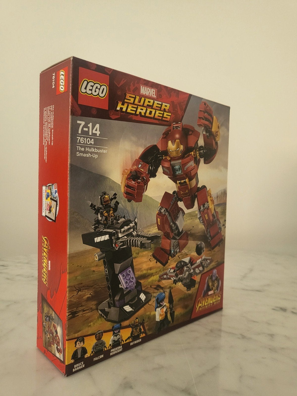 LEGO Marvel Super Heroes 76104 The Hulkbuster Smash-Up, Marvel, Lego, Nieuw, Ophalen of Verzenden