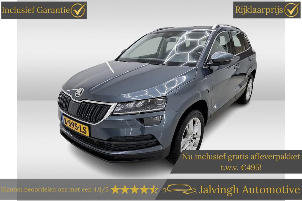 Skoda Karoq 1.0 TSI Business Edition Plus |Trekhaak|PDC|Came, Auto's, Voorwielaandrijving, Stof, Gebruikt, Met garantie (alle)