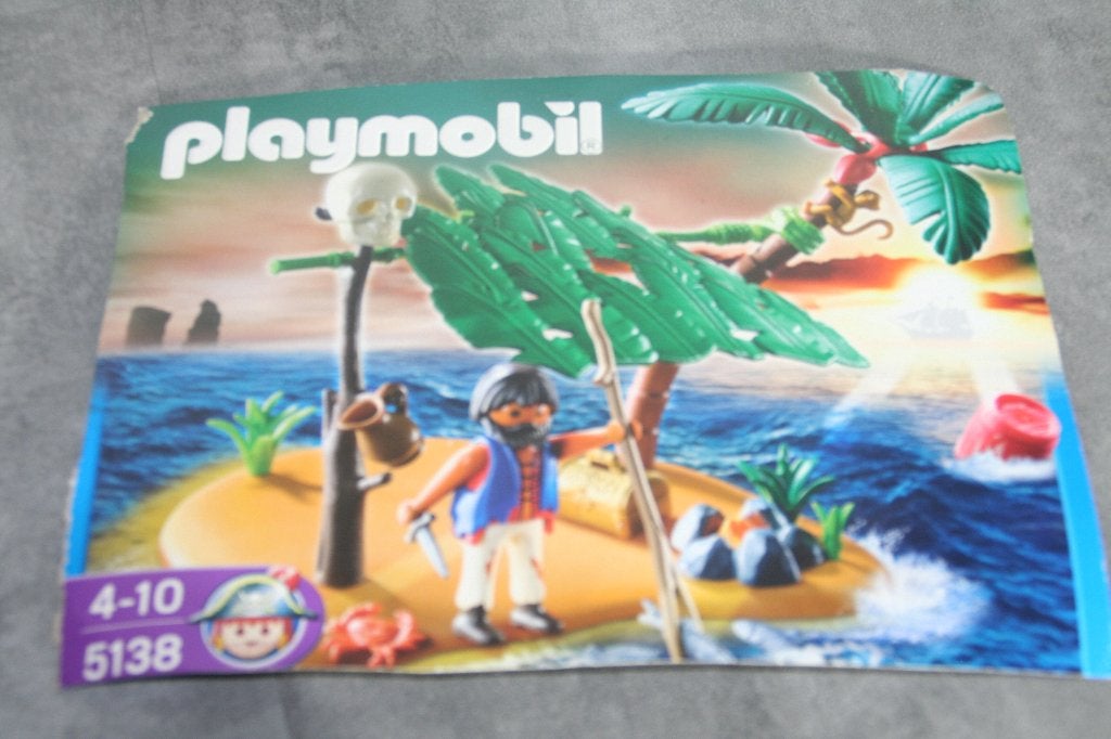 playmobil piraten eiland, Kinderen en Baby's, Ophalen of Verzenden, Zo goed als nieuw, Complete set