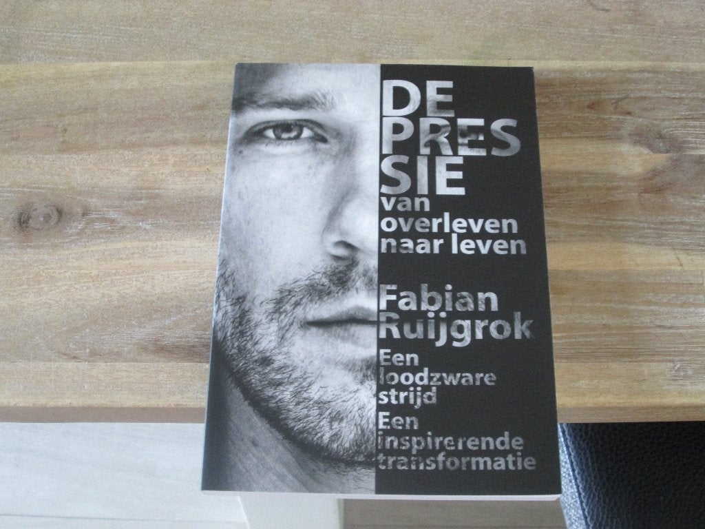 depressie van overleven naar leven Fabian Ruijgrok, Ophalen of Verzenden, Nieuw