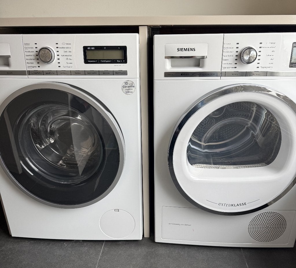 Foto 2 van Siemens iQ800 wasmachine en droger