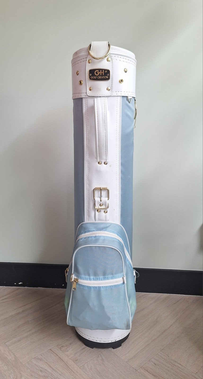 Golftas met accessoires en coverkap., Ophalen, Zo goed als nieuw, Tas