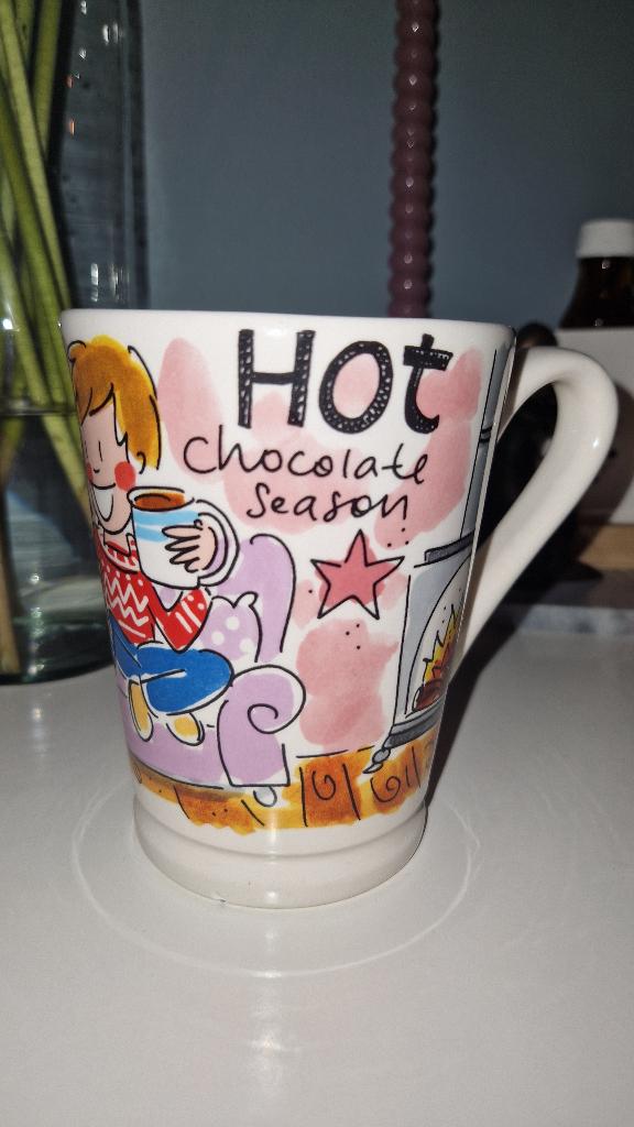 Blond Amsterdam hot chocolate mok Xl, Huis en Inrichting, Keuken | Servies, Ophalen of Verzenden, Zo goed als nieuw, Aardewerk