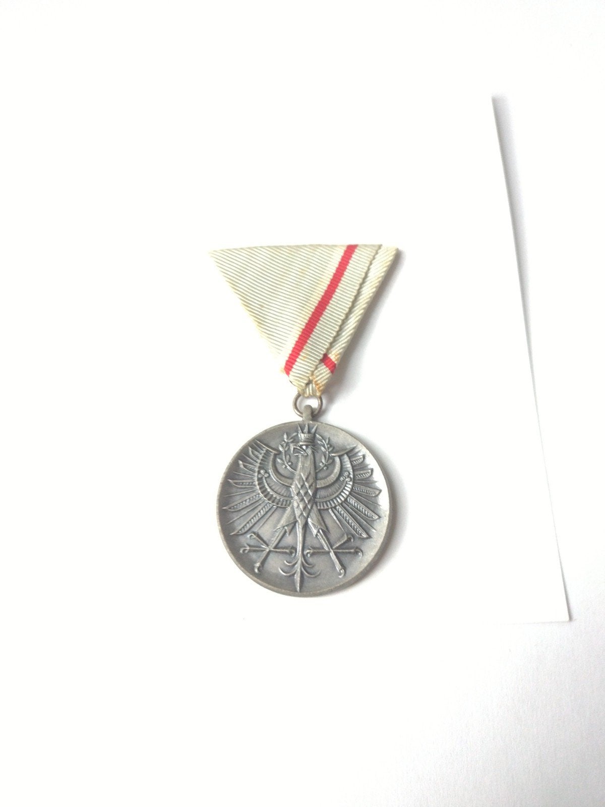 Brandweer Oostenrijk medaille Tirol katastropheneinsatz 1964, Ophalen of Verzenden, Overige gebieden, Lintje, Medaille of Wings
