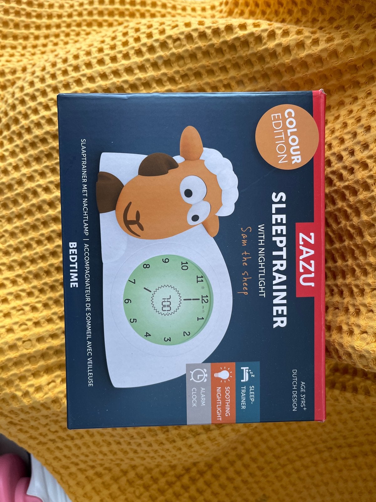 ZAZU Slaaptrainer Sam het Schaap met Nachtlamp, Verzenden, Nieuw, Overige typen, Met licht