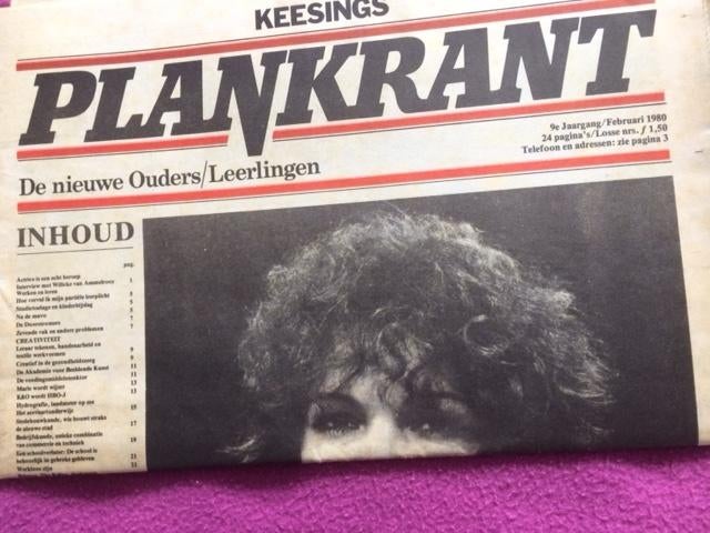 Keesings plankrant februari 1980, Ophalen of Verzenden, Zo goed als nieuw