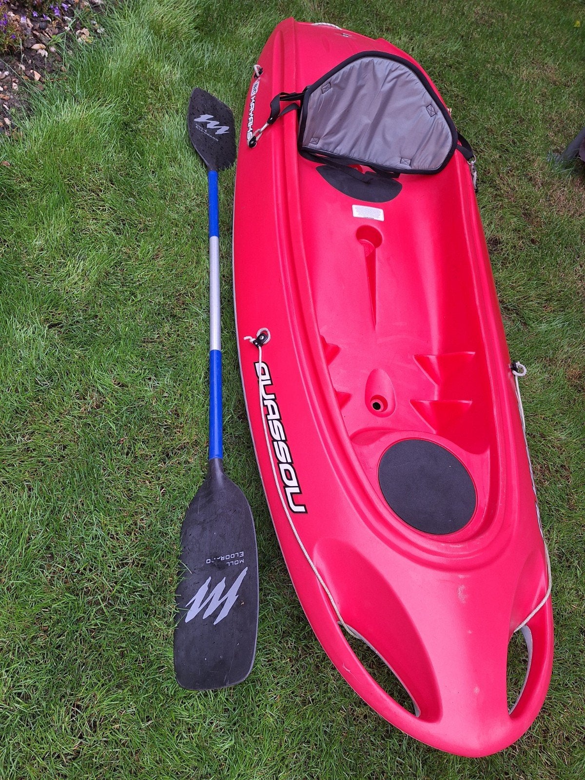 BIC Sport Aquassou Kayak met peddel en zitje, Ophalen, Zo goed als nieuw, 1-persoons