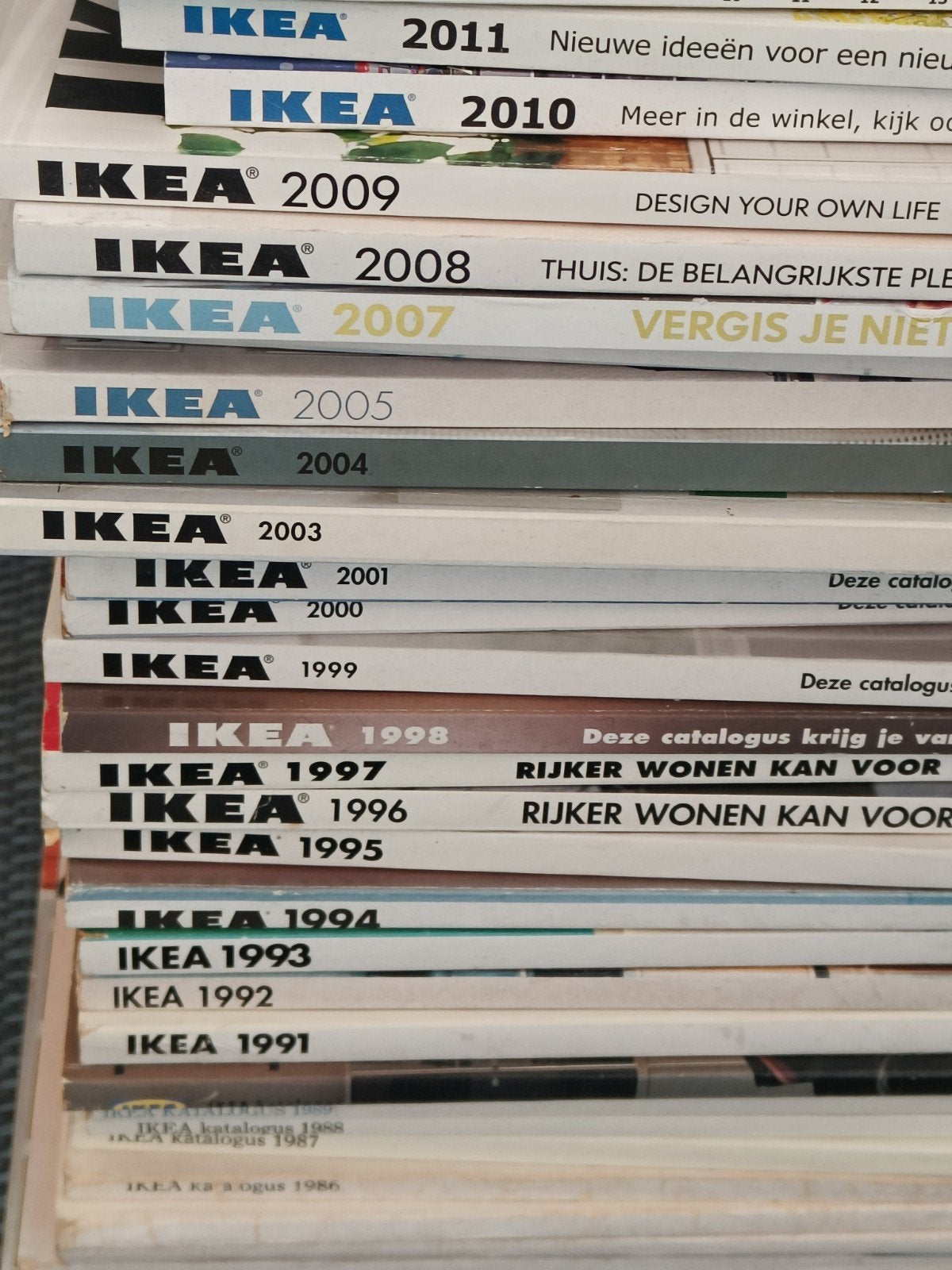 COLLECTIE IKEA CATALOGI, 1979 T/M 2020, Ophalen, Zo goed als nieuw