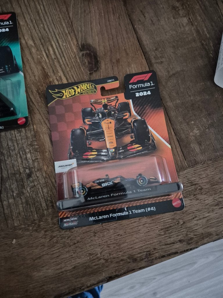 Hot Wheels Premium Formule 1 lando norris mclaren, Ophalen of Verzenden, Nieuw, Auto