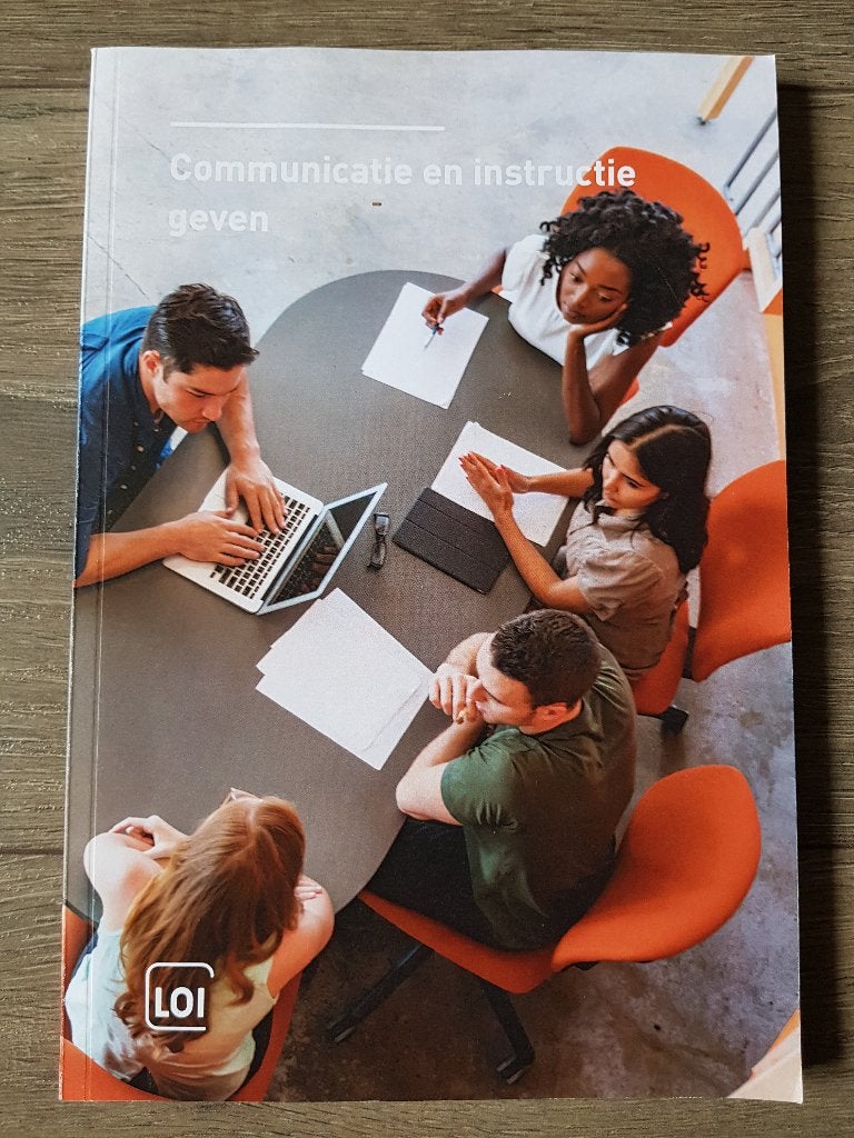 Boek : Communicatie en Instructie geven -- LOI / OGN, Boeken, Ophalen of Verzenden, Zo goed als nieuw, MBO, Alpha