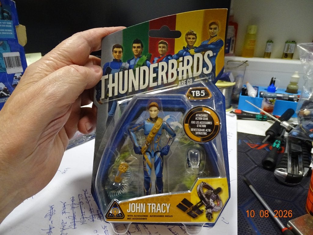 TE KOOP  JOHN TRACY THUNDERBIRDS, Ophalen of Verzenden, Zo goed als nieuw