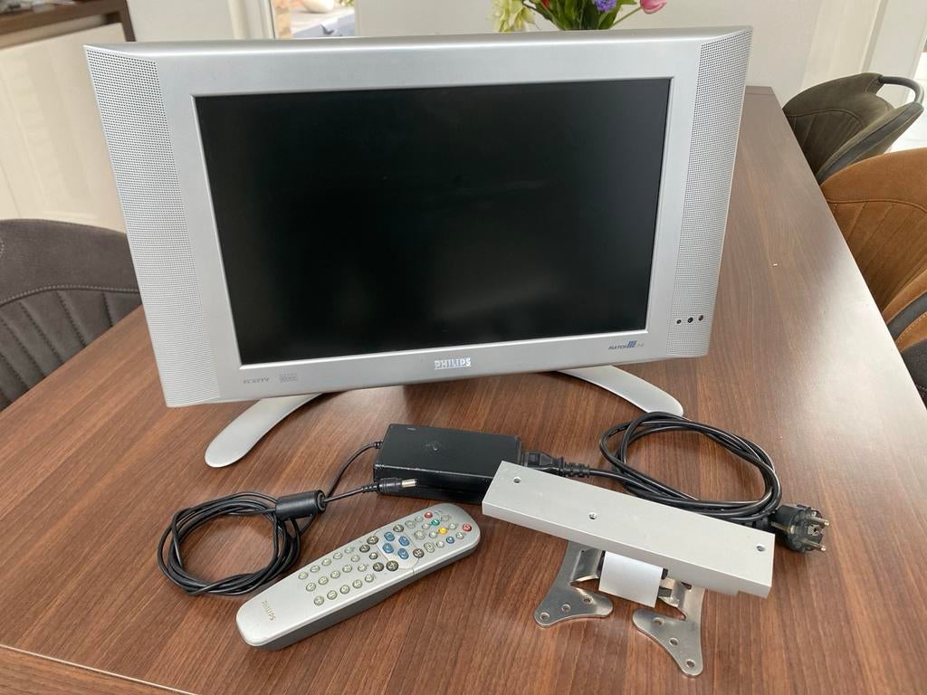 Philips Matchline 17" Flat TV - Ideaal voor onderweg, Philips, Gebruikt, 50 Hz, Ophalen of Verzenden