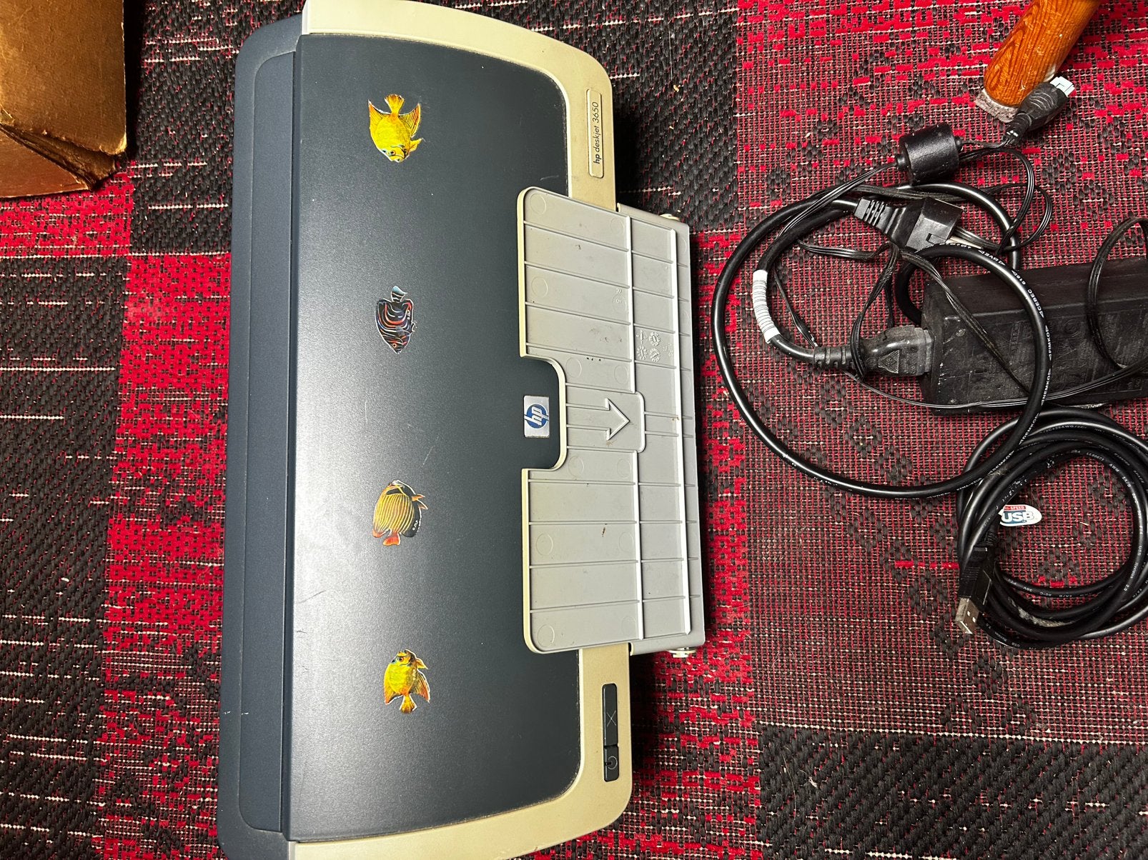 Klassieke HP Deskjet 3650 Kleurenprinter (Retro / Vintage), Computers en Software, Gebruikt, Kleur printen, Printer, Inkjetprinter
