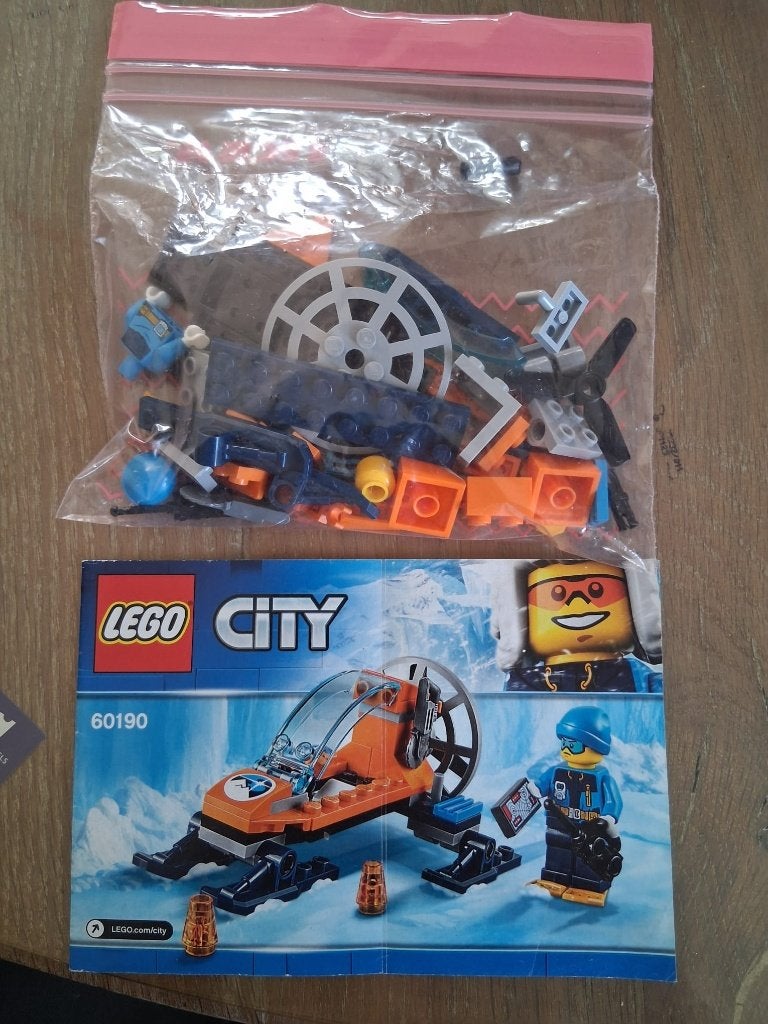 Lego 60190, Ophalen, City, Lego, Inclusief instructies