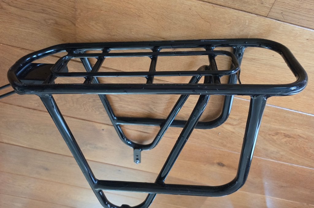 Bagagedrager bagagerek fiets zwart Gazelle transportfiets, Fietsen en Brommers, Ophalen, Zo goed als nieuw
