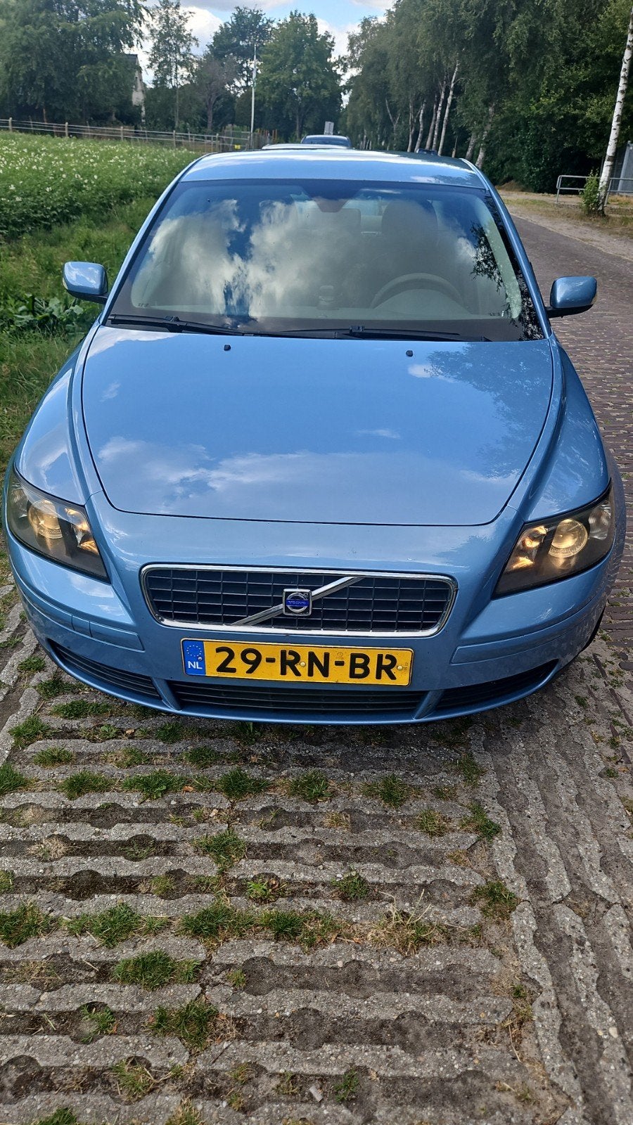 heel mooi Volvo S40 rijd en schakelt perfect, Auto's, Volvo, Voorwielaandrijving, 4 cilinders, Blauw, S40