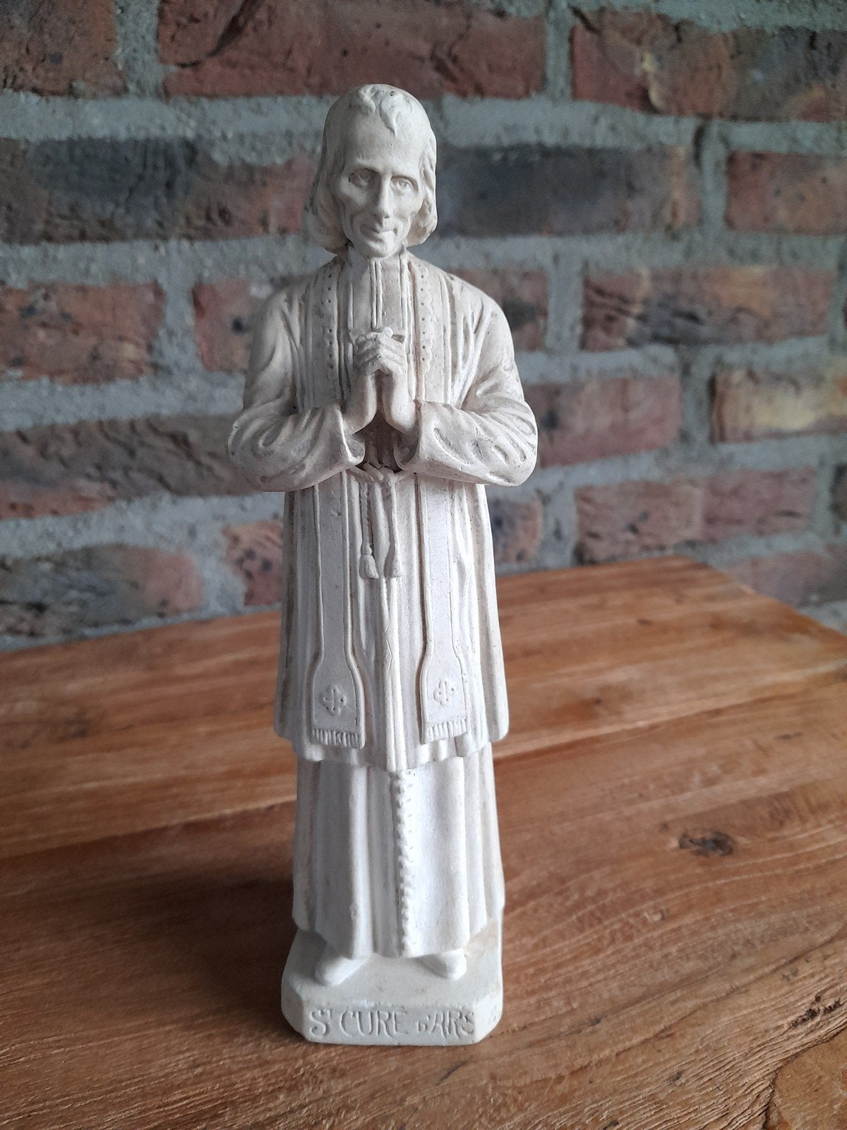 antieke beeldje Pastoor Arts circa 1905 22 cm, Ophalen of Verzenden, Gebruikt, Beeld(je)