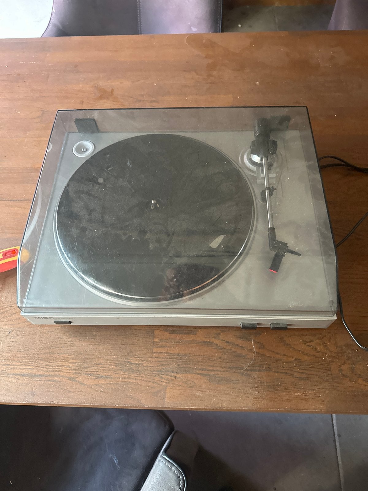 Ion USB Platenspeler - Goede staat, zonder mat, Overige merken, Gebruikt, Ophalen of Verzenden, USB-aansluiting