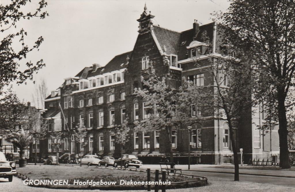 groningen- diakonessenhuis, Ophalen of Verzenden, Voor 1920, Groningen