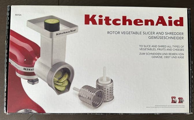 KitchenAid Rotor Groentesnijder en Rasper MVSA - Nieuw, Overige typen, Nieuw, Ophalen of Verzenden, Metaal
