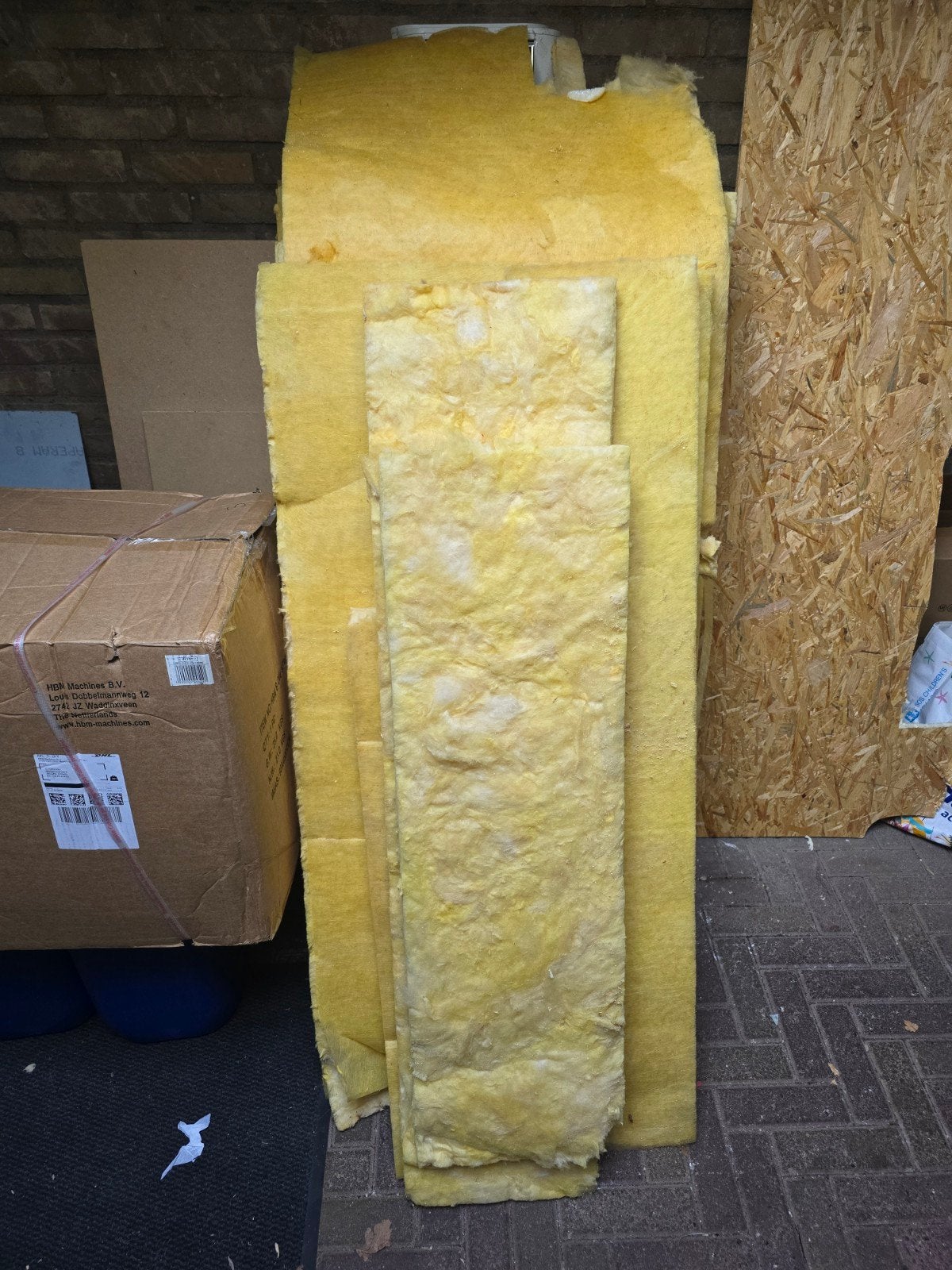 Isover isolatie, Ophalen, Glaswol, 15 m² of meer