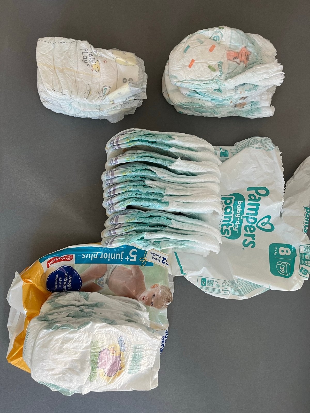 Pampers & Kruitvat Luiers/Broekjes Maat 5+, 6, 7, 8, Ophalen of Verzenden, Nieuw