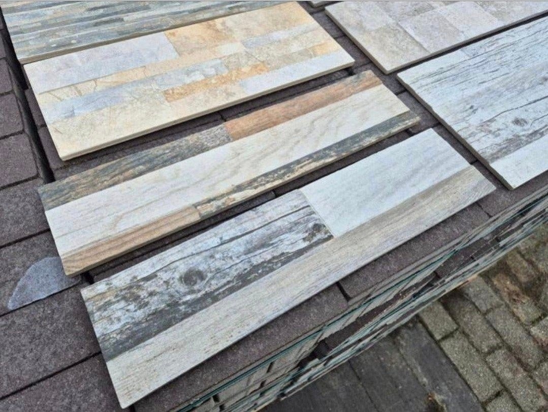 keramische wandtegels, afname hele partij €9,95pm², Tuin en Terras, Overige typen, Nieuw, Ophalen of Verzenden, Natuursteen