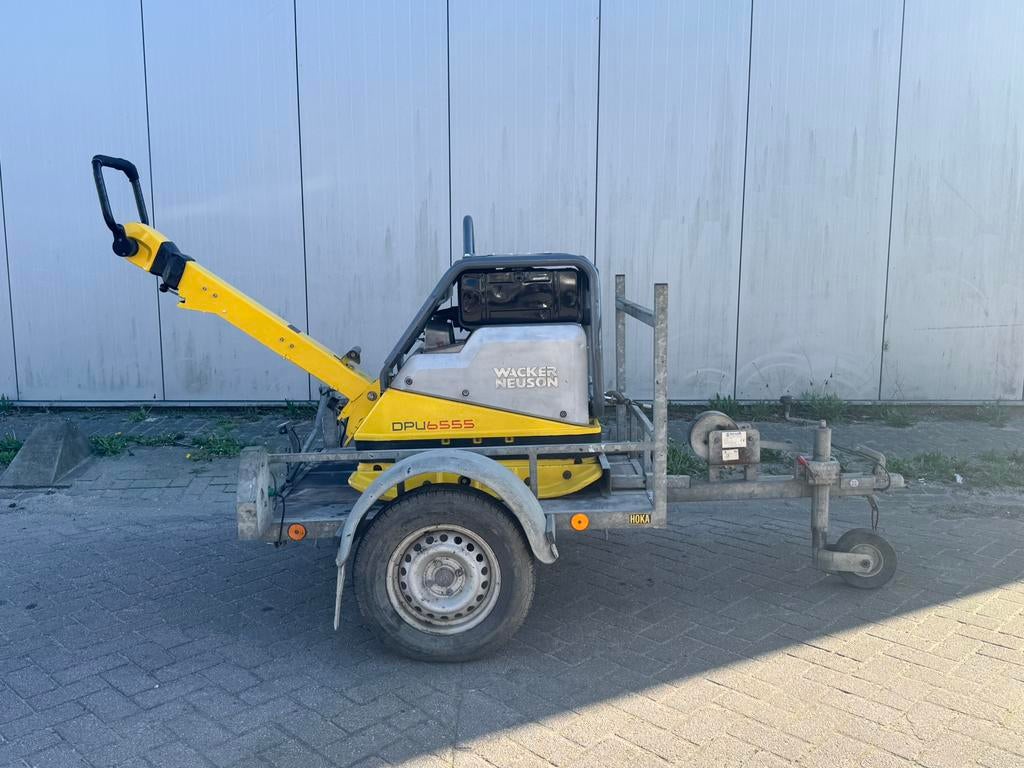 Wacker trilplaat DPU 6555 bouwjaar 2016, Ophalen of Verzenden