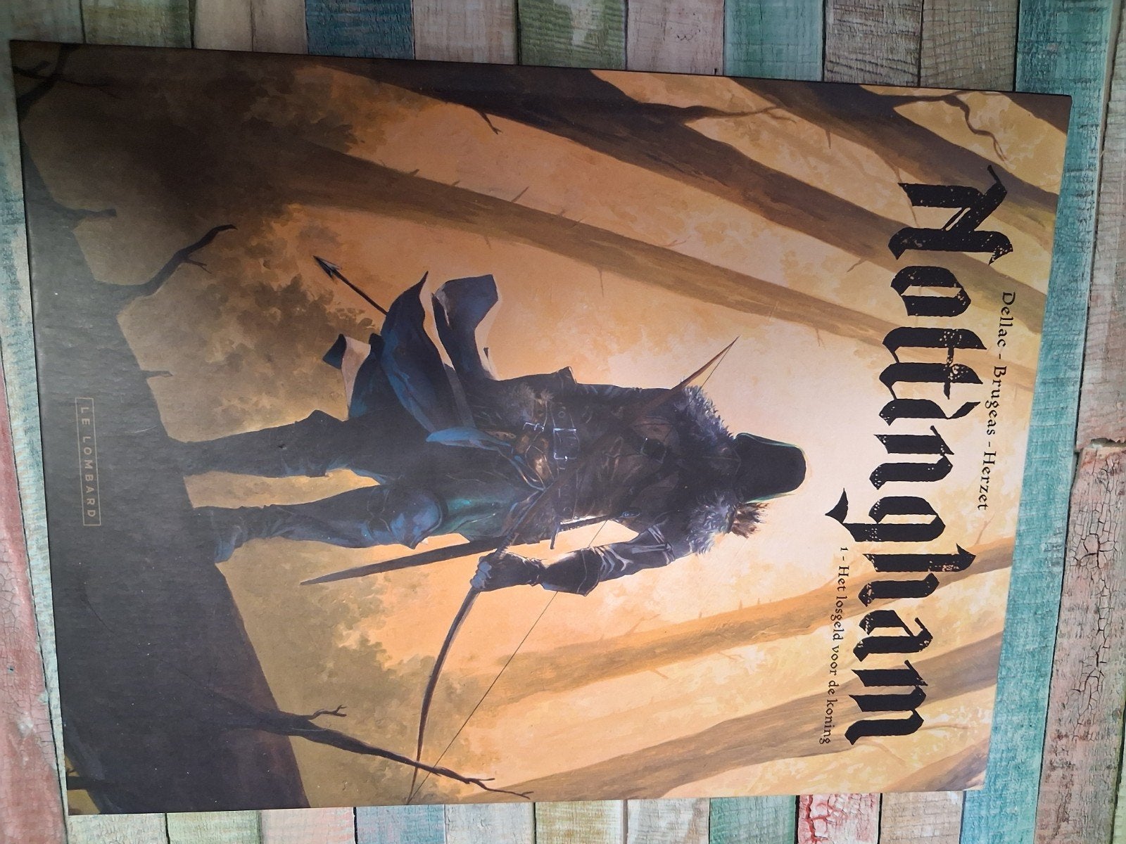 Nottingham - Deel 1: Het losgeld voor de koning (hardcover), Eén stripboek, Ophalen of Verzenden, Zo goed als nieuw, Dellac - Brugéas - Herzet